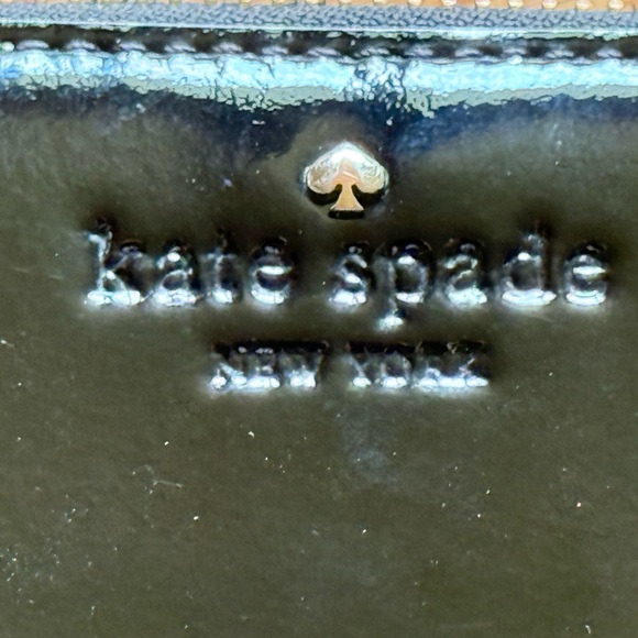 Kate Spade - Black Patent
Leather Wallet - Picture 3 of 5